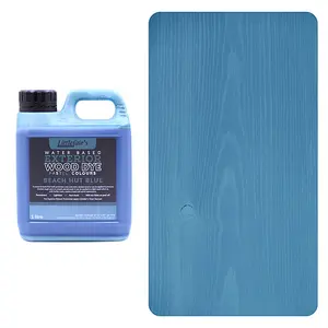 Littlefair's - Outdoor Wood Stain - Beach Hut Blue - 1 LTR