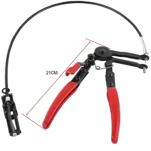 Autojack Hose Clamp Pliers Flexible Remote Action Radiator Clip