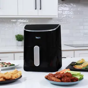 Total Chef Air Fryer Electric Digital 4.8L Airfryers 8 Pre-Set Cooking Modes