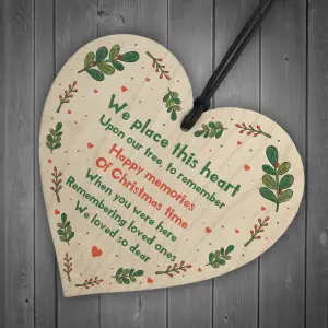 Handmade Memorial Gift To Hang On Christmas Tree Mum Dad Nan Grandad Memorial Gift