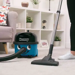 Henry Compact Cylinder Vacuum Cleaner Blue