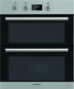 Hotpoint DU2540IX Luce Electric Built Under Double Oven - Stainless Steel