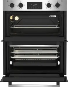 Beko BBTQF22300X Built-in Double Oven - Stainless steel effect