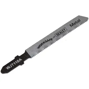 Jigsaw Blade for Metal 55mm 21tpi Pack of 5 by Ufixt