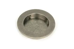 From The Anvil Pewter 75mm Plain Round Pull