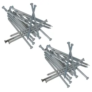 4 Inch Masonry Concrete Nails Fastener Fixing For Block Brick Stone 34 Pack