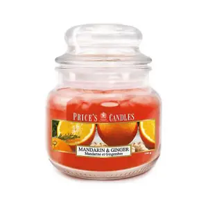 Prices Fragrance Collection Mandarin & Ginger Small Jar Candle