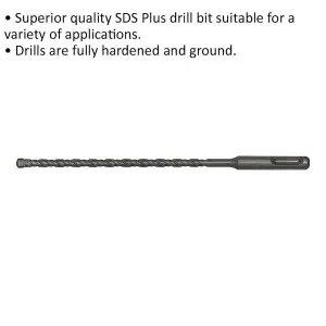 Premium 8 x 210mm SDS Plus Drill Bit for Smooth Precision Drilling