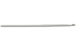 ALUMIN GR CHK SE 2.5 - Crochet Hook: Grey Aluminium: 15cm x 2.50mm - KnitPro