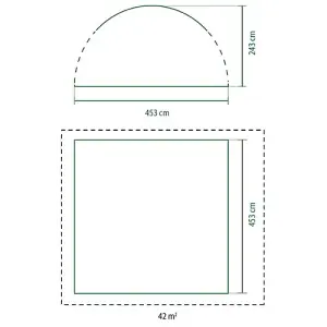 Coleman Event Dome XL With 4 Screen Walls + 2 Doors