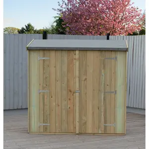 Garden Value 6 ft. W x 3 ft. D Storage Shed