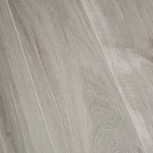 GoodHome Gladstone Grey Wood planks Grey wood effect Laminate Flooring, 1.996m²