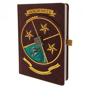 Harry Potter Premium Spinner Notebook Brown (21cm x 14cm)