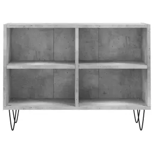 Berkfield TV Cabinet Concrete Grey 69.5x30x50 cm Engineered Wood