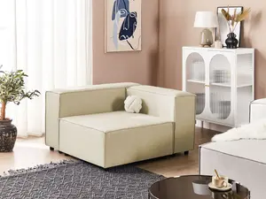 Linen Corner Section Beige APRICA