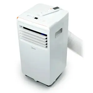 Midea 9000 BTU Portable Air Conditioner for Home - Infrared, 24H Timer, Remote Control, Low Noise, Low Energy