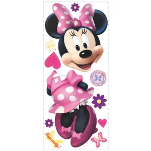 RoomMates Minnie Bow Tique Giant Peel & Stick Wall Decals