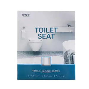 Classic White Toilet Seat 420mm x 365mm