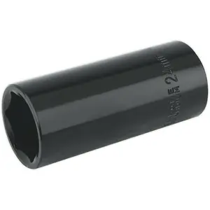 24mm Deep Impact Socket - Chrome Vanadium 1/2 Inch Square Drive Tool