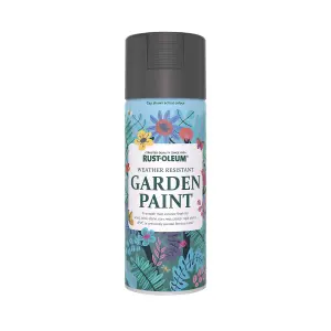 Rust-Oleum Anthracite Matt Multi-surface Garden Paint, 400ml Spray can