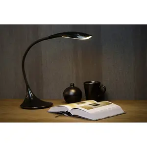 Lucide Emil Modern Desk Lamp - LED Dim. - 1x4,5W 3000K - Black