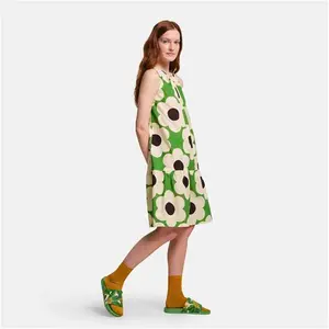 Regatta Breathable Women's Green Floral Print Orla Kiely Summer Sleeveless Dress, Size: 10