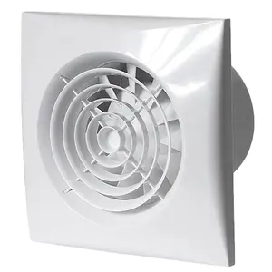 EnviroVent Silent 100 Ultra Quiet WC & Bathroom Extractor Fan With Timer SIL100T