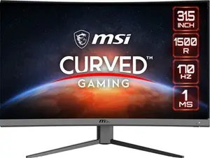 MSI 32" G32CQ4 E2 2560X1440 170Hz VA Freesync 1Ms Curved Widescreen Gaming Monitor