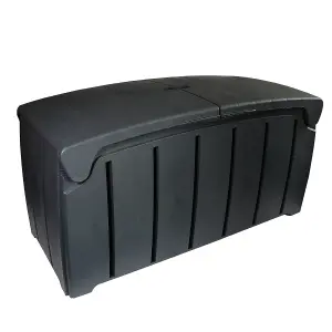 Charles Bentley Ward Plastic 322L Storage Box Black