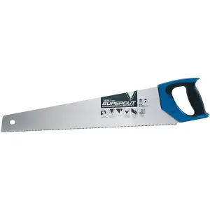 Draper Supercut&No.174, 550mm/22" Soft Grip Hardpoint Handsaw - 11tpi/12ppi