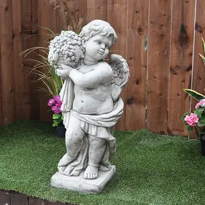 Large Cherub Statue 'Summer' Edition