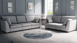 The Great British Sofa Company Milan Lichen 3 Seater and 2 Seater Sofas