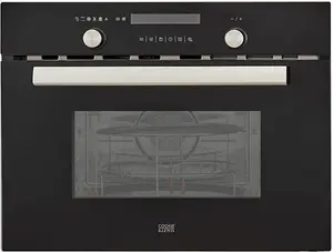 Cooke & Lewis Clcpbl Built-In Compact Oven - Brushed Black