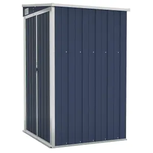 Berkfield Wall-mounted Garden Shed Anthracite 118x100x178 cm Steel