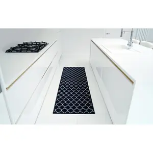 Dawson Door Mat Black / 50cm W x 80cm L