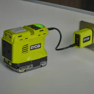 Ryobi One+ 18V Cordless Battery inverter (Bare Tool) - RY18BI150B-0