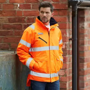 Yoko Mens Fontaine Hi-Vis Jacket