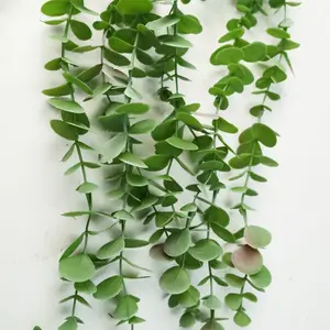 80cm Artificial Hanging Trailing Eucalyptus Plant