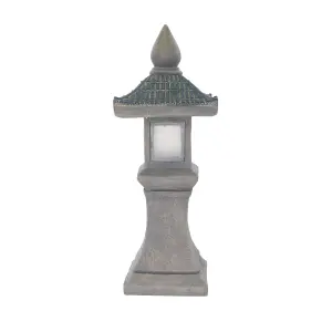 Terrastyle Grey & Blue Ceramic Garden ornament (H)82cm