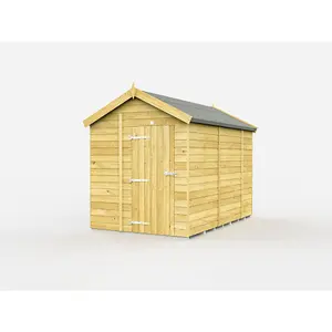 DIY Sheds 6x10 Apex Shed - Single Door Without Windows