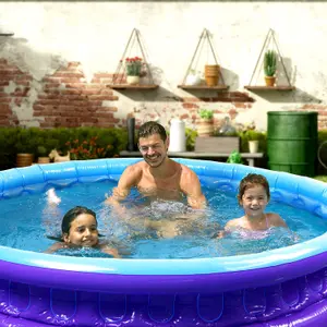 6ft Large Family Paddling Pool - Wild n' Wet