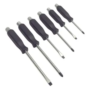 Sealey Screwdriver Set 6pc Hammer-Thru S0535