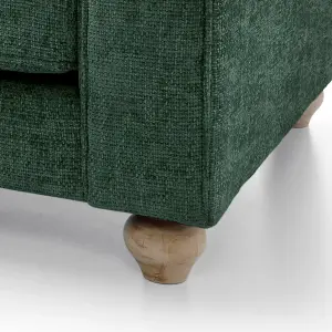 Ingrid 2 Seater Sofa in Jungle Green