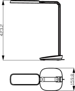 Philips LED RobotPlus Desk Lamp 13W 40K White