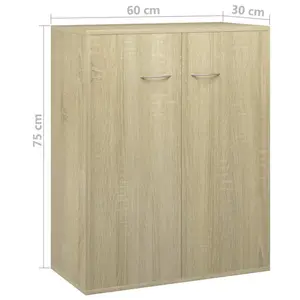 Aatish 60 Cm Wide Sideboard Oak