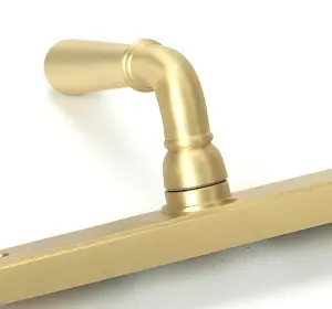 Satin Brass Newbury Slimline Lever Espag. Lock Set