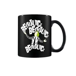 Beetlejuice Beetlejuice Logo Mug and Sock Set Black/Green (One Size)