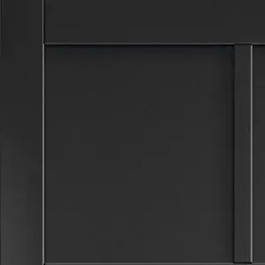 Urban Industrial Plaza Black Internal Door