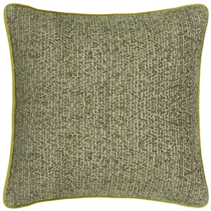 Anikha Square Throw Cushion Covers Green / Polyester