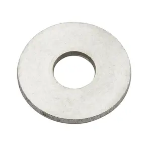 Diall M12 Stainless steel Large Flat Washer, (Dia)12mm, Pack of 10